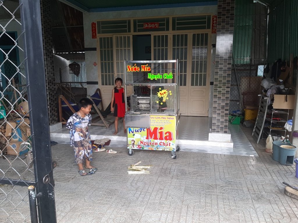 Cung cấp máy + xe ép nước mía Tiền Giang siêu sạch giá tại xưởng